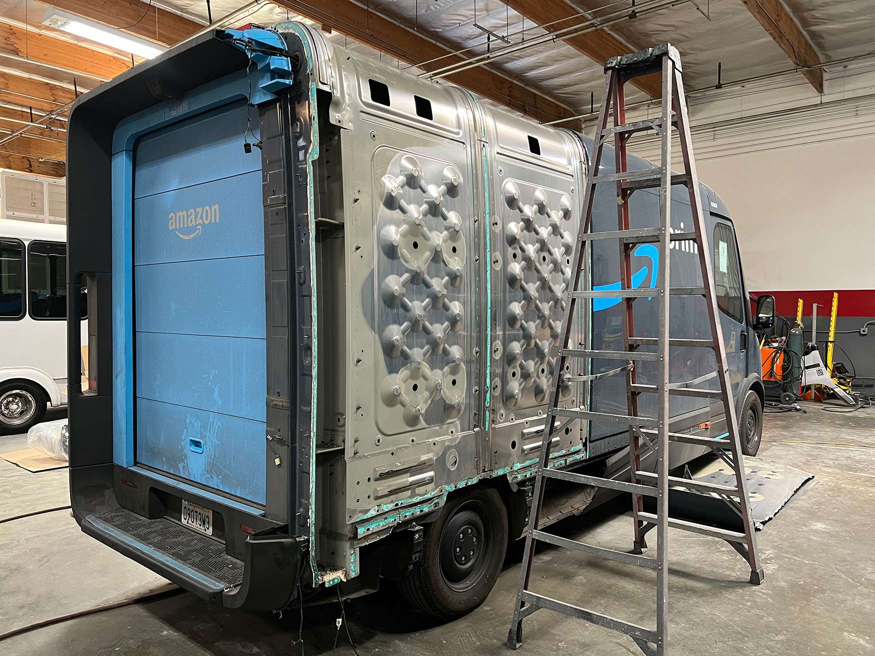 Rivian collision and auto body repair at OCRV Center