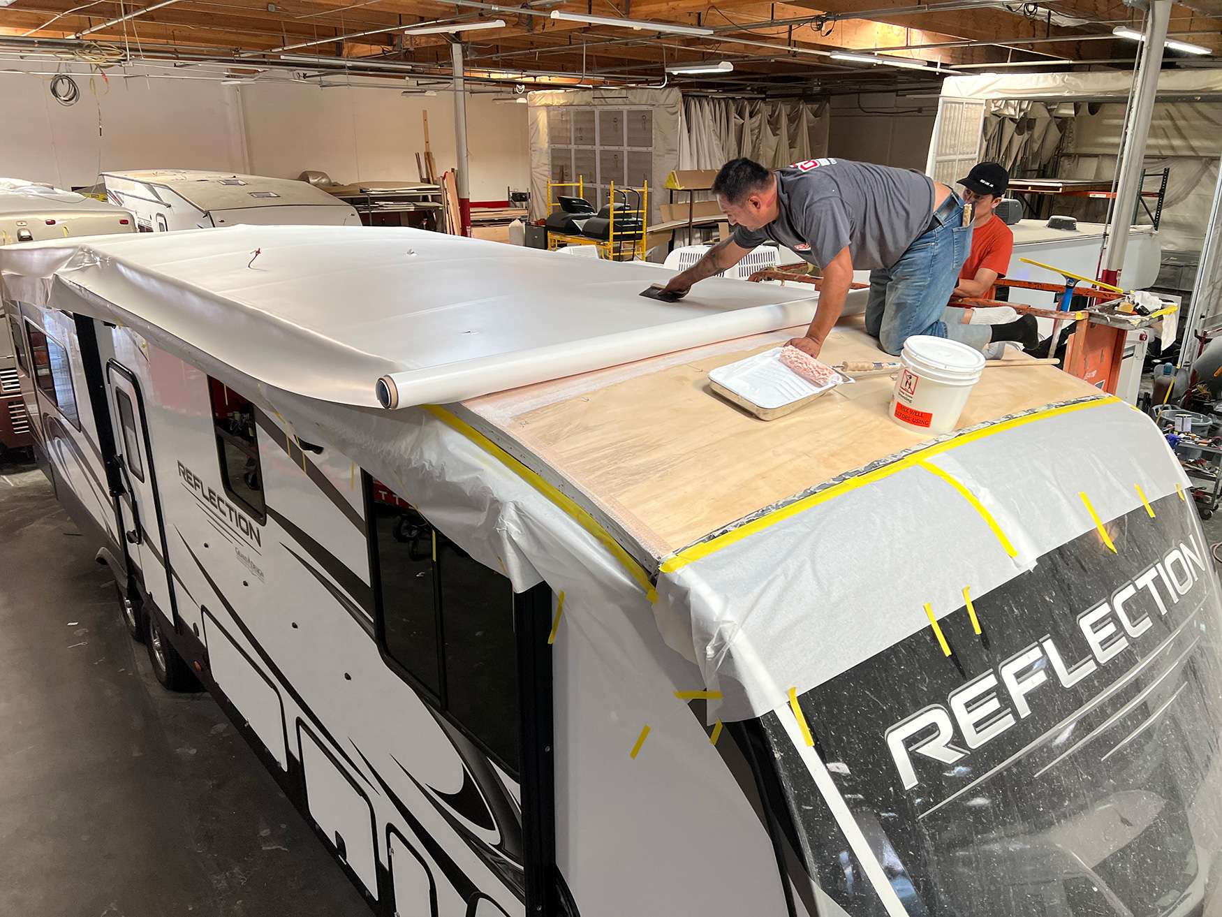 How to fix RV roof leaks and decide on a reseal or replace