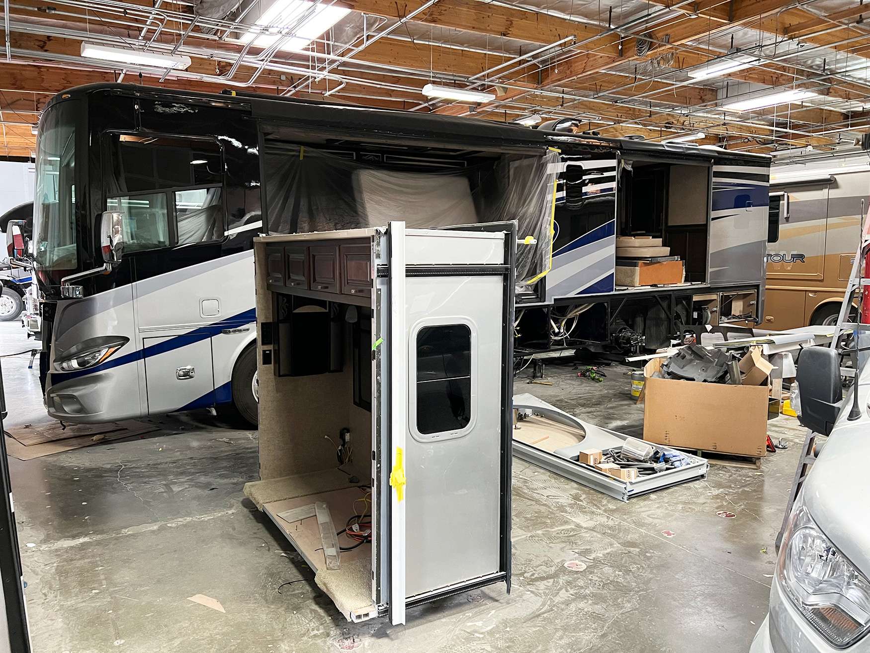 Insurance claim tips for RV body damage from OCRV Center