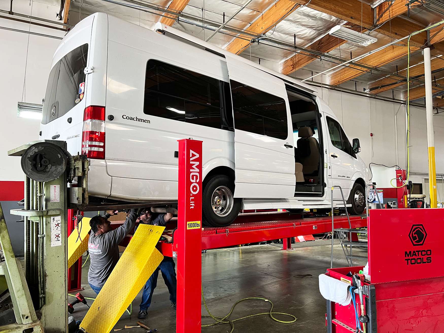 Sprinter and camper van repair at OCRV Center