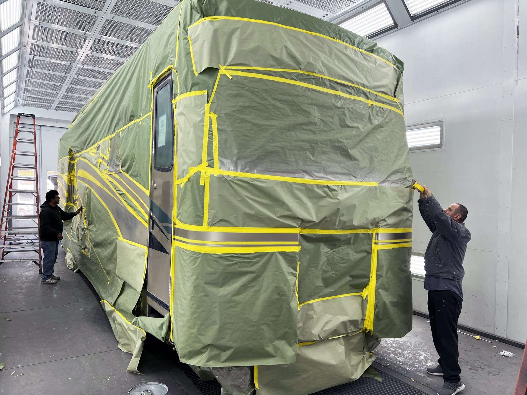RV detailing and reconditioning at OCRV Center