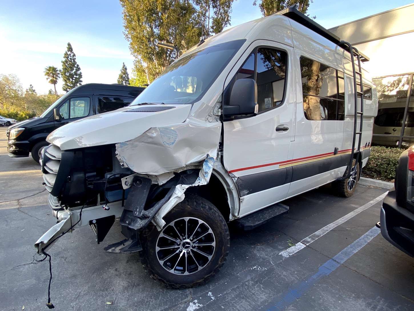 Sprinter van repair at OCRV Center
