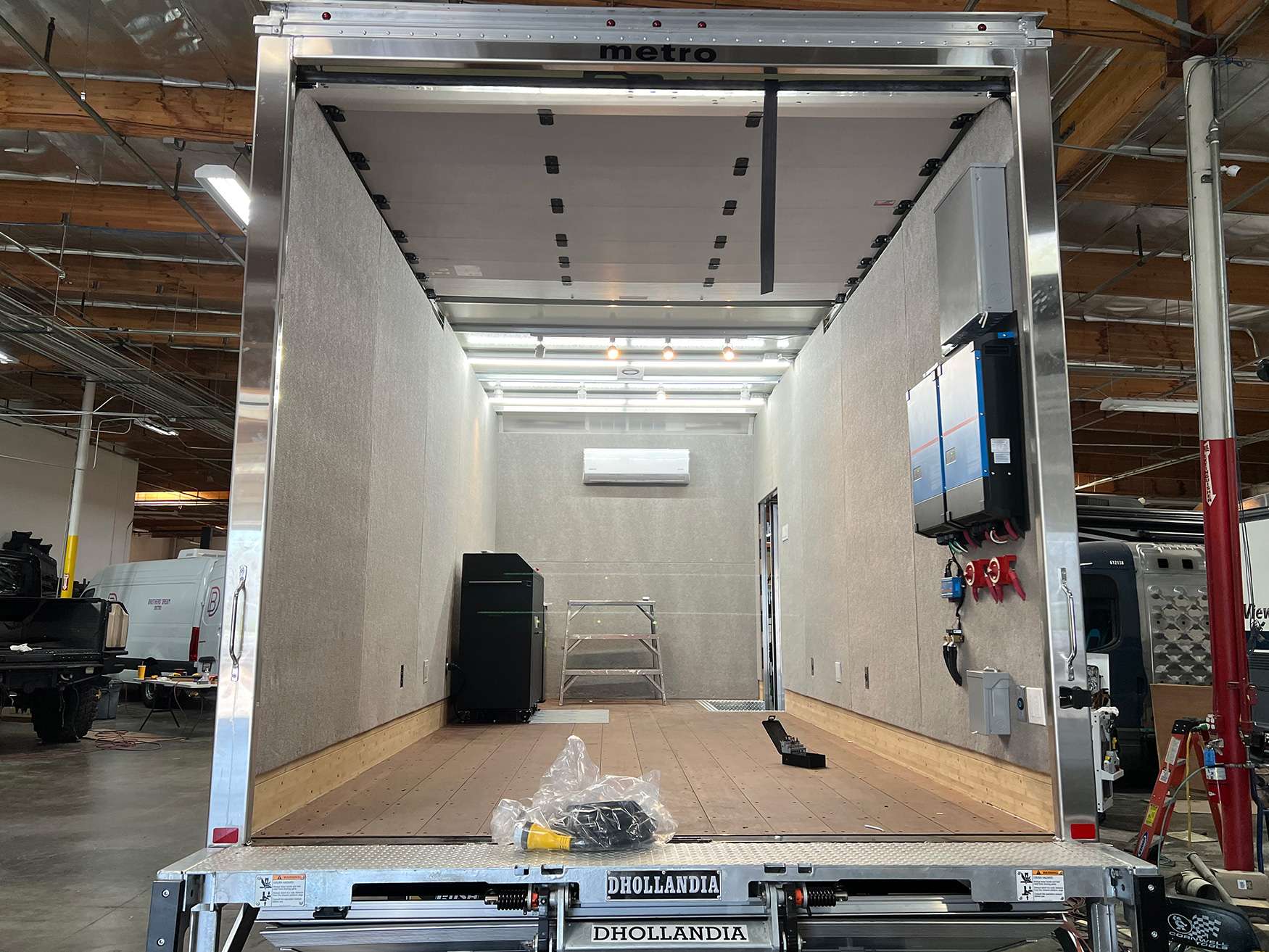 Box truck upgrades and remodeling at OCRV Center
