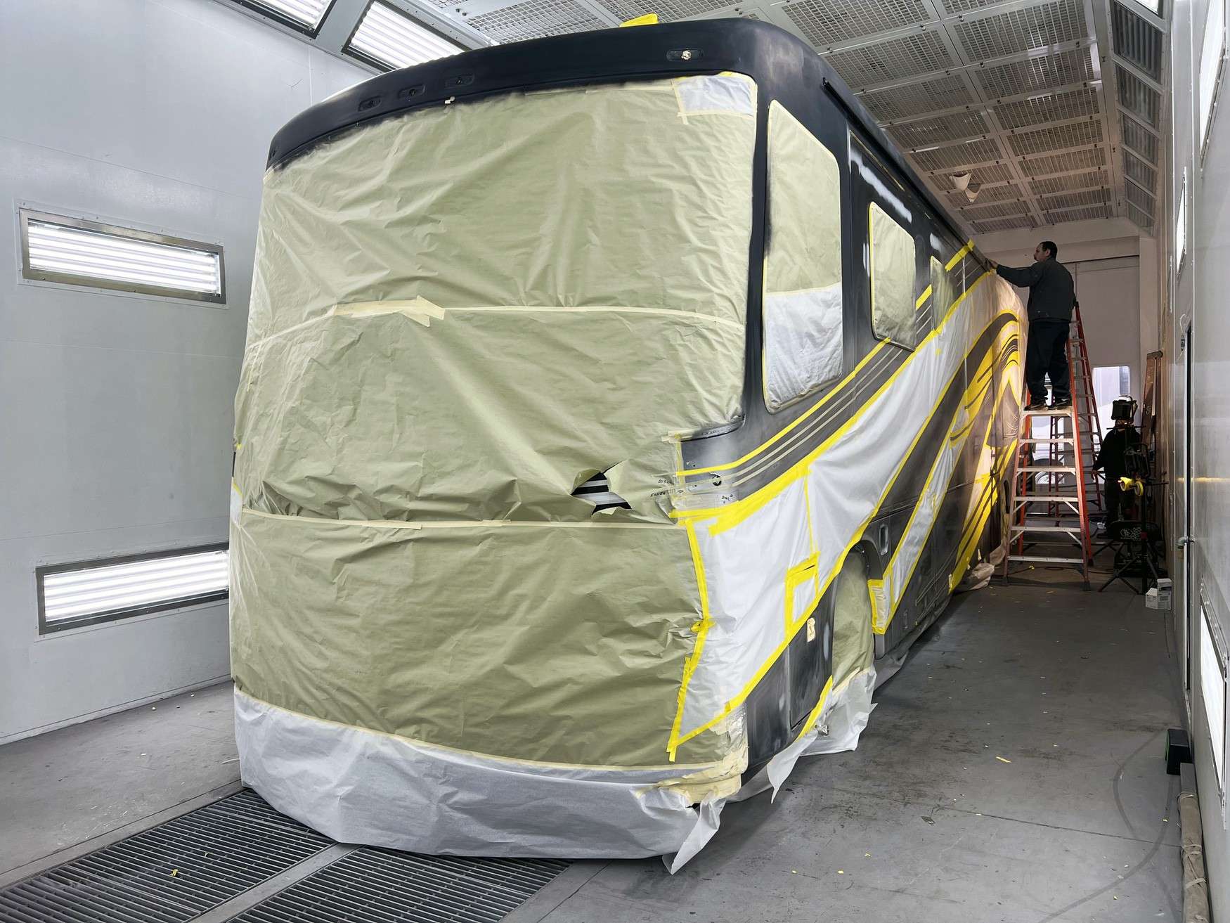 RV paint and body shop at OCRV Center