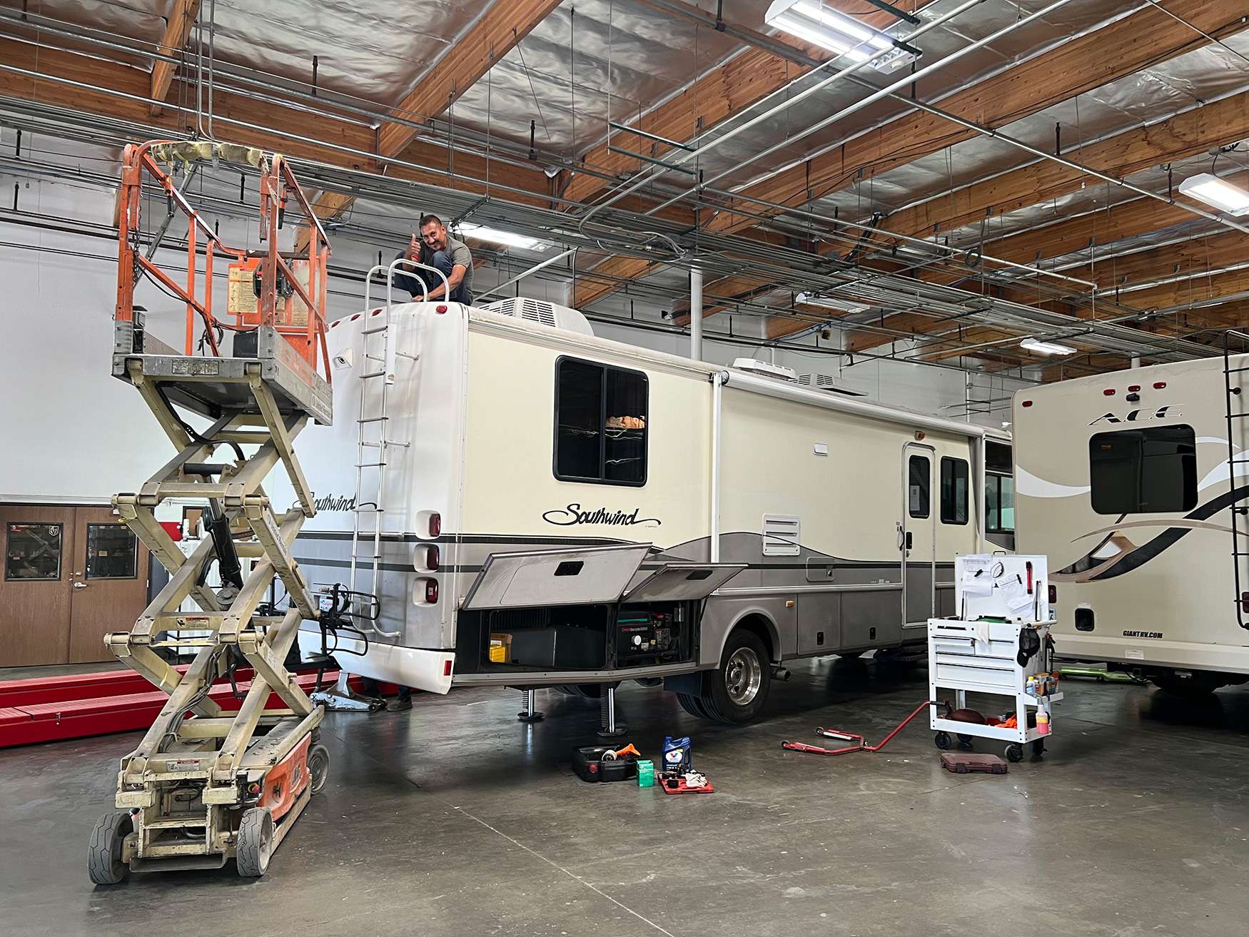 How to inspect your RV roof for leaks and water damage